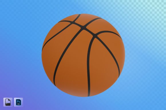 3D Basketball Illustration Explained