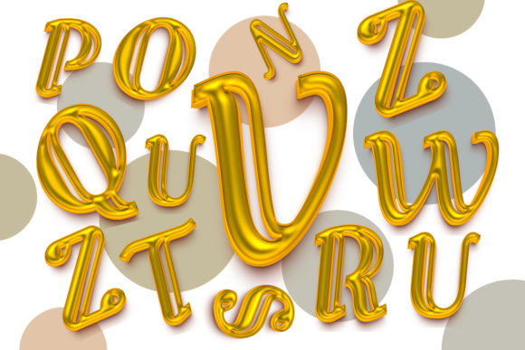 3D Bubble Alphabet Letter Design: A Creative and Visually Engaging Solution
