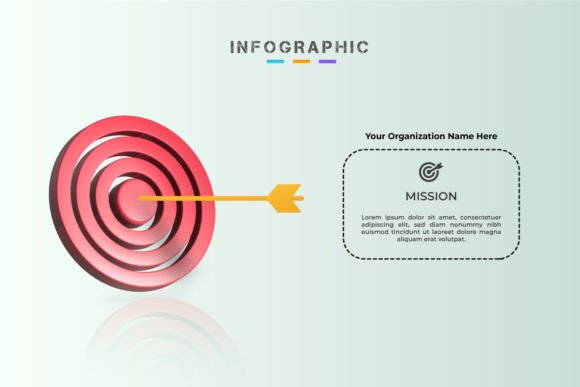 3D Mission Icon Infographic Design: A New Era of Visual Communication