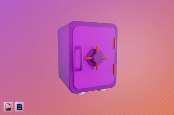 Deposit Box 3D Illustration: A New Dimension in Visual Communication