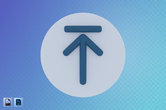 File Upload Arrow 3D Illustration: Strategic Use for Better Outcomes