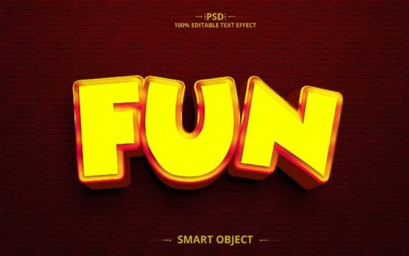 Fun 3D PSD Text Effect Design: A Creative Tool for Digital Artists