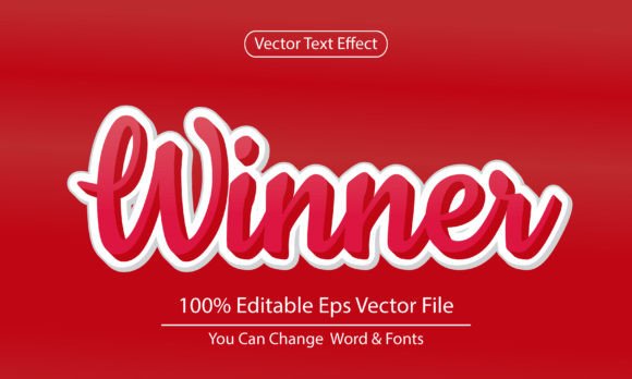 Modern 3D Winner Text Effect Design: A Guide to Making the Right Choices