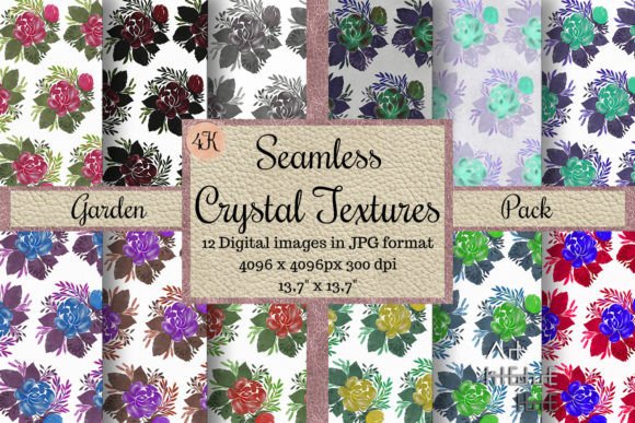 Seamless Crystal Textures - Garden Pack
