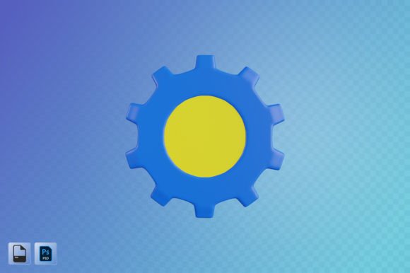 Setting 3D Illustration